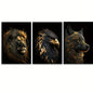 Art Poster Lion Animal Painting Core Canvas Painting Living Room Decorative Painting