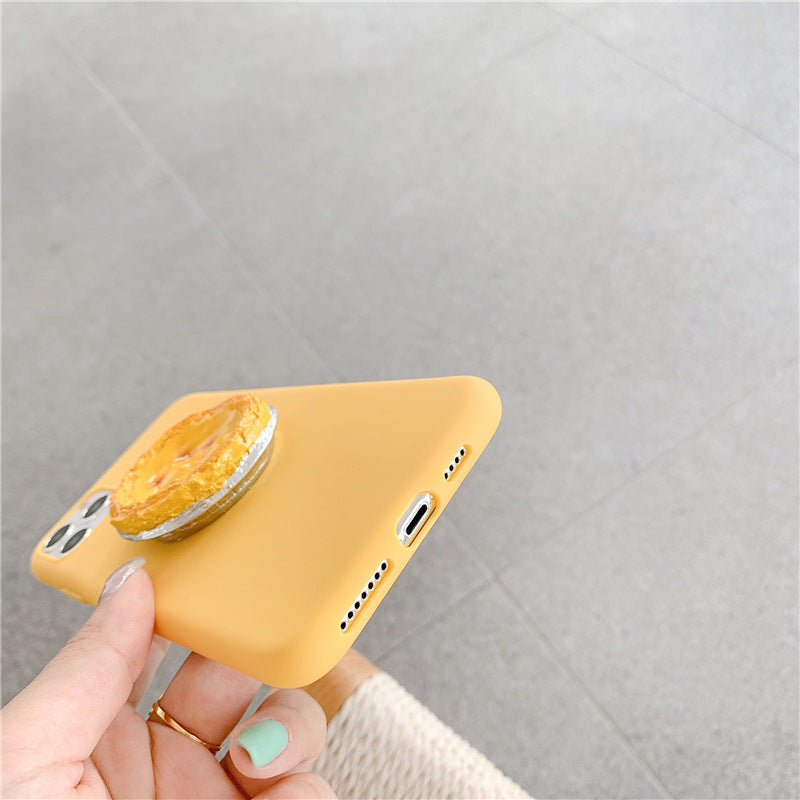 Suitable For 12 Corn On The Cob Egg Tart Pinch Three-dimensional Mobile Phone Case 11 Protective Cover